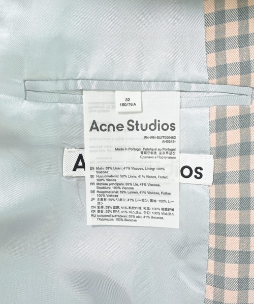Acne Studios（アクネストゥディオズ）テーラードジャケット 青 サイズ:32(XXS位) レディース/2200694893027