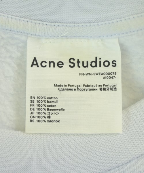 Acne Studios（アクネストゥディオズ）スウェット 青 サイズ:XS レディース/2200699544030