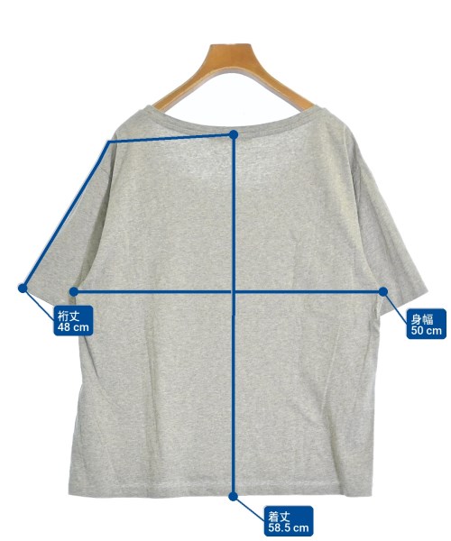 Acne Studios（アクネストゥディオズ）Tシャツ・カットソー グレー サイズ:S レディース/2200701053048