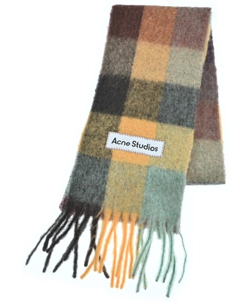 Acne Studios(アクネストゥディオズ)マフラー 茶 サイズ:-/2200689901102