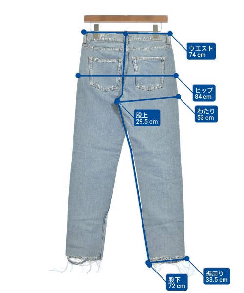Acne Studios（アクネストゥディオズ）デニムパンツ 青 サイズ:25(S位) レディース/2200645610086