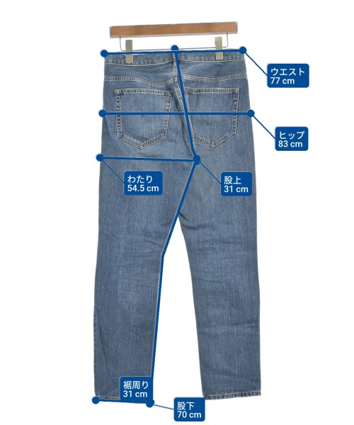 Acne Studios（アクネストゥディオズ）デニムパンツ 青 サイズ:30(XL位) レディース/2200649537136