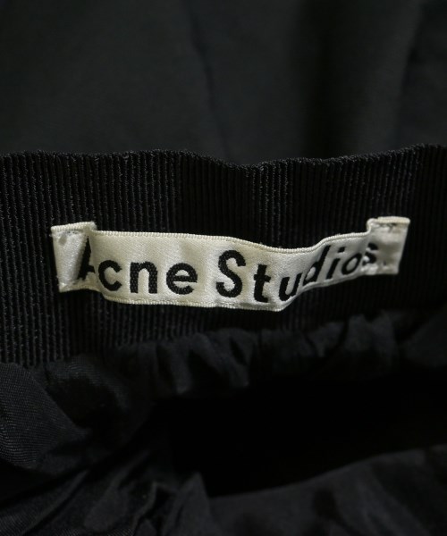 Acne Studios（アクネストゥディオズ）ミニスカート 黒 サイズ:34(XS位) レディース/2200648998051