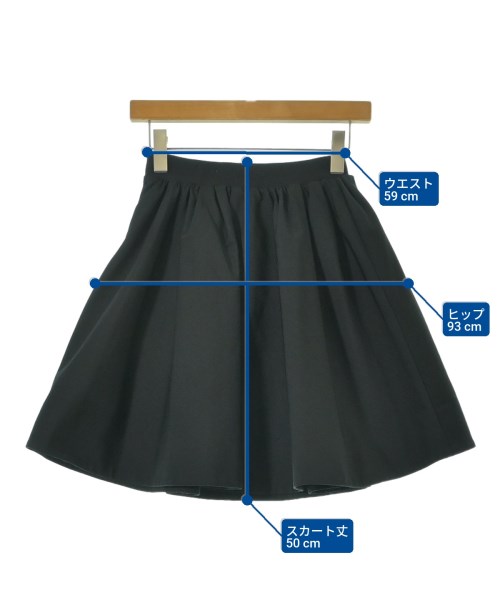 Acne Studios（アクネストゥディオズ）ミニスカート 黒 サイズ:34(XS位) レディース/2200648998051