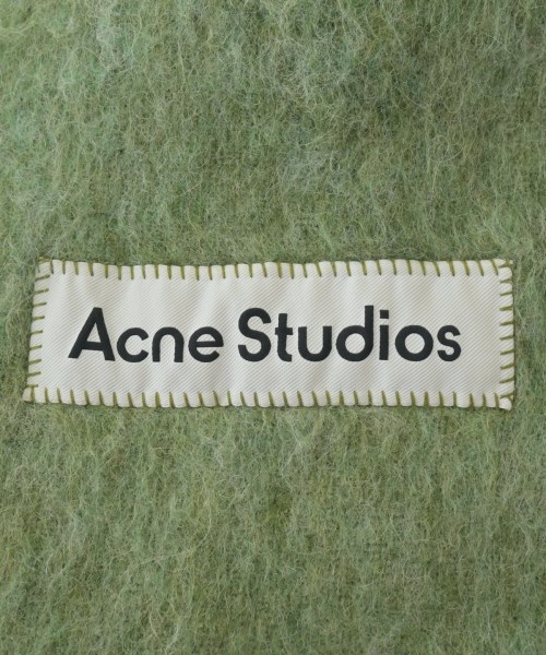 Acne Studios（アクネストゥディオズ）マフラー 緑 サイズ:- レディース/2200649113088