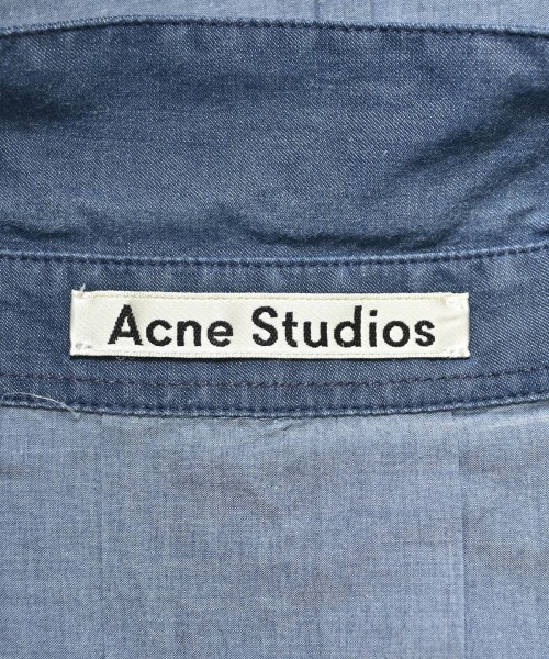 Acne Studios（アクネストゥディオズ）カジュアルシャツ 青 サイズ:34(XS位) レディース/2200650579064