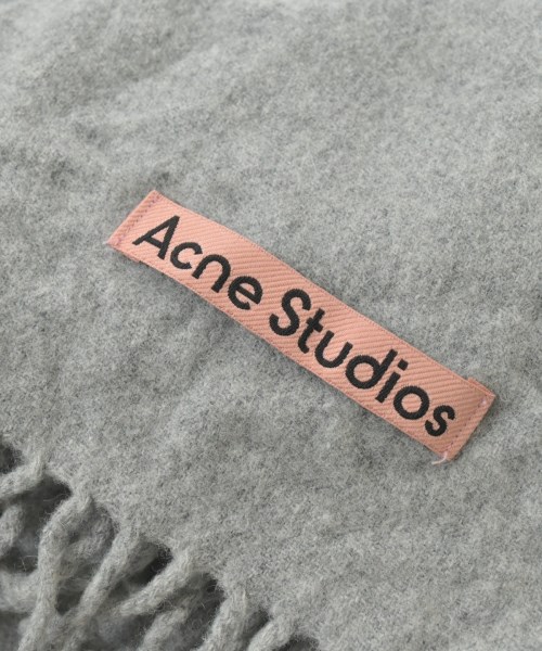 Acne Studios（アクネストゥディオズ）マフラー グレー サイズ:- レディース/2200656498017