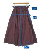 Acne Studios（アクネストゥディオズ）ロング・マキシ丈スカート 赤 サイズ:34(XS位) レディース/2200646387185