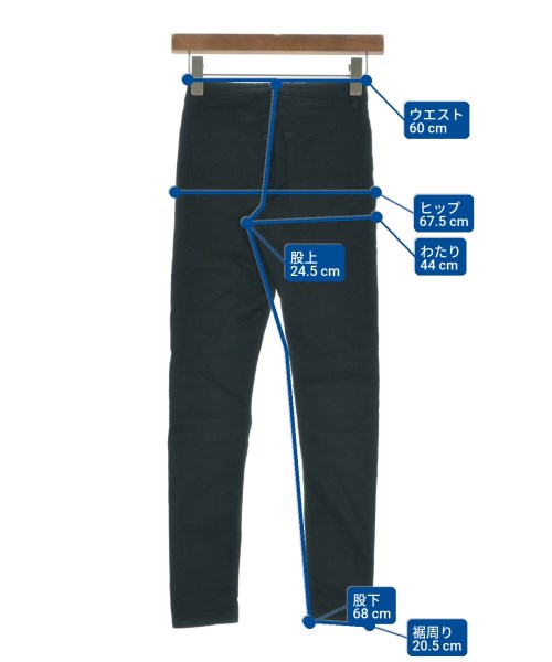 Acne Studios（アクネストゥディオズ）デニムパンツ 黒 サイズ:23(XS位) レディース/2200659719010