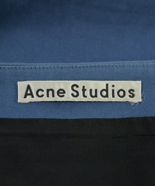 Acne Studios（アクネストゥディオズ）ひざ丈スカート 青 サイズ:36(S位) レディース/2200659892010