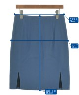 Acne Studios（アクネストゥディオズ）ひざ丈スカート 青 サイズ:36(S位) レディース/2200659892010