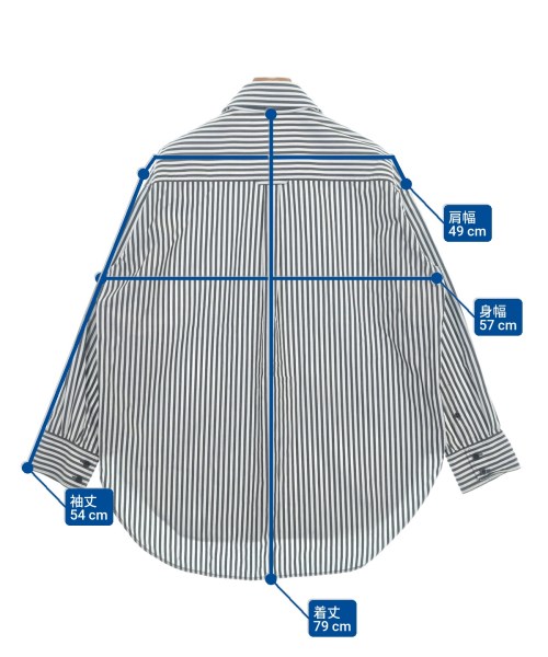 Acne Studios（アクネストゥディオズ）カジュアルシャツ 白 サイズ:34(XS位) レディース/2200660071152