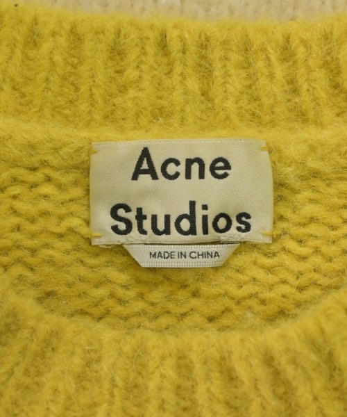 Acne Studios（アクネストゥディオズ）ニット・セーター 黄 サイズ:F レディース/2200660322032
