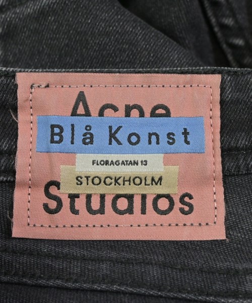 Bla Konst（ブロコンスト）デニムパンツ 黒 サイズ:25(S位) レディース/2200659155184
