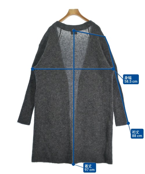 Acne Studios（アクネストゥディオズ）カーディガン グレー サイズ:XXS レディース/2200660773018