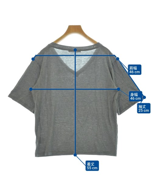 Acne Studios（アクネストゥディオズ）Tシャツ・カットソー グレー サイズ:XS レディース/2200659154026
