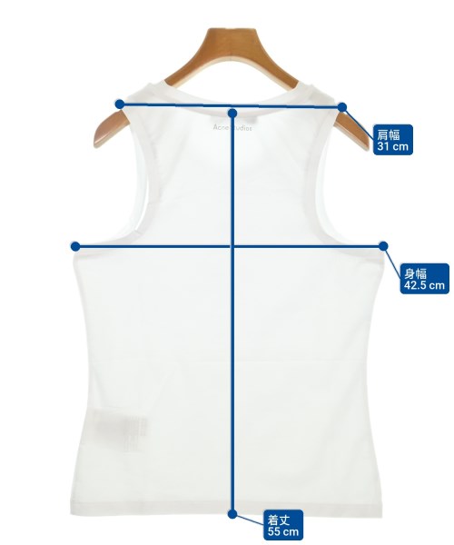 Acne Studios（アクネストゥディオズ）ノースリーブ 白 サイズ:S レディース/2200661956083
