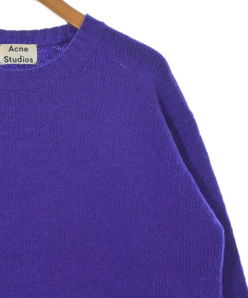 Acne Studios（アクネストゥディオズ）ニット・セーター 紫 サイズ:XXS レディース/2200700137121