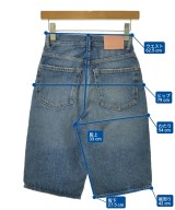 Acne Studios（アクネストゥディオズ）ショートパンツ 青 サイズ:25(S位) レディース/2200713109030