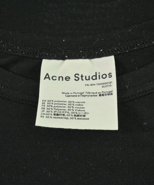 Acne Studios（アクネストゥディオズ）ノースリーブ 黒 サイズ:XXS レディース/2200713389128