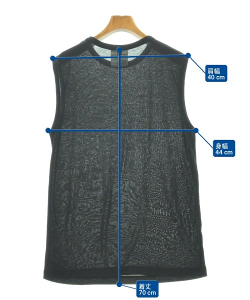 Acne Studios（アクネストゥディオズ）ノースリーブ 黒 サイズ:XXS レディース/2200713389128