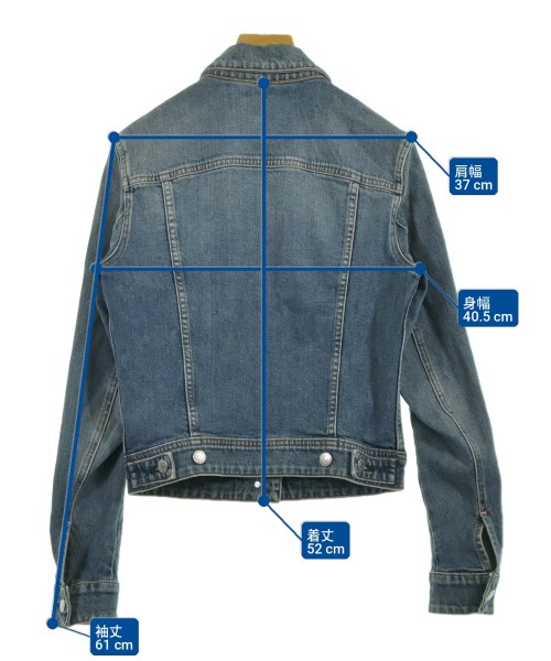 Acne Studios（アクネストゥディオズ）デニムジャケット 青 サイズ:32(XXS位) レディース/2200708611050