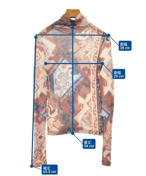Acne Studios（アクネストゥディオズ）Tシャツ・カットソー 茶 サイズ:XS レディース/2200714162034