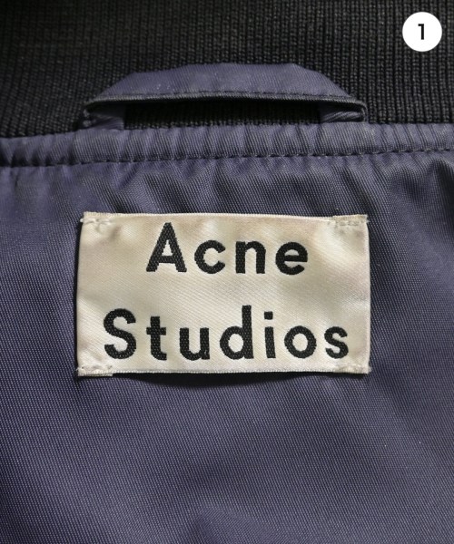 Acne Studios（アクネストゥディオズ）ブルゾン 黒 サイズ:34(XS位) レディース/2200714200019