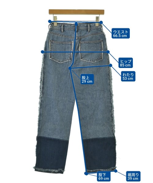 Acne Studios（アクネストゥディオズ）デニムパンツ 青 サイズ:36(S位) レディース/2200714472010
