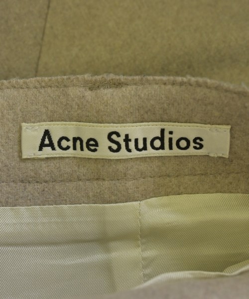 Acne Studios（アクネストゥディオズ）ひざ丈スカート ベージュ サイズ:34(XS位) レディース/2200715765173