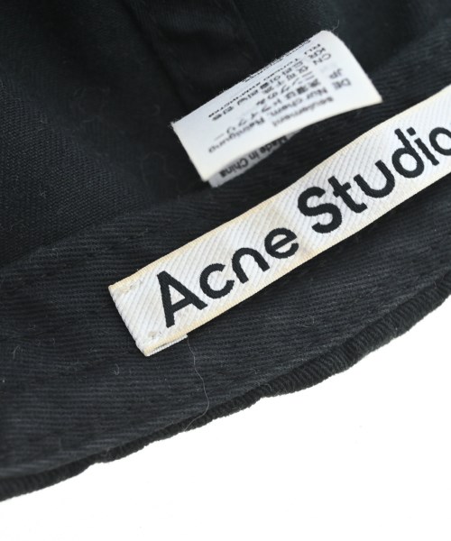 Acne Studios（アクネストゥディオズ）キャップ 黒 サイズ:59 レディース/2200717332090