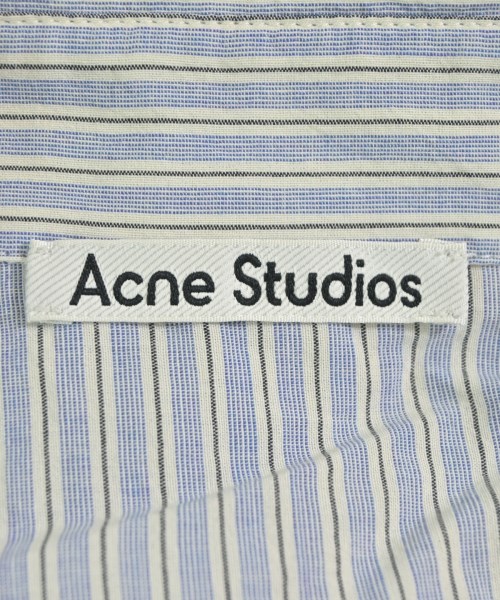 Acne Studios（アクネストゥディオズ）シャツワンピース 青 サイズ:32(XXS位) レディース/2200645065039