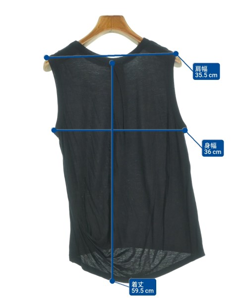 Acne Studios（アクネストゥディオズ）Tシャツ・カットソー 黒 サイズ:XS レディース/2200645645057