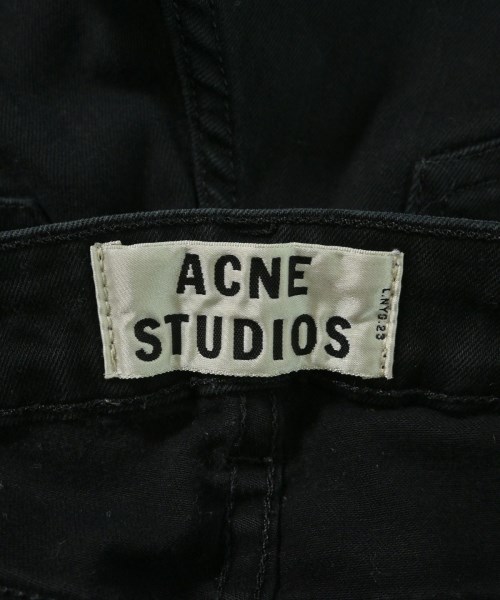 Acne Studios（アクネストゥディオズ）デニムパンツ 黒 サイズ:27(M位) レディース/2200634260148