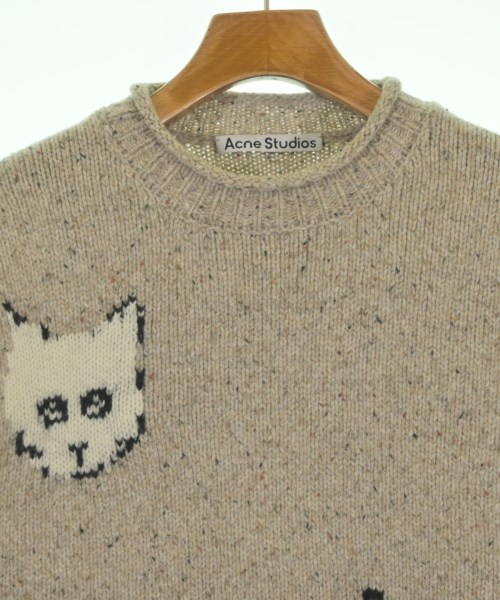 Acne Studios（アクネストゥディオズ）ニット・セーター ベージュ サイズ:XXS レディース/2200646701035