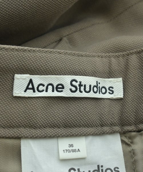 Acne Studios（アクネストゥディオズ）スラックス 茶 サイズ:36(S位) レディース/2200648006138