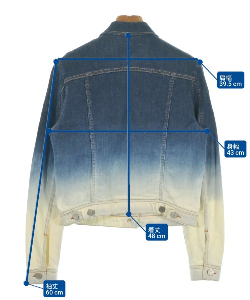 Acne Studios（アクネストゥディオズ）デニムジャケット 青 サイズ:M レディース/2200648801023