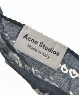 Acne Studios（アクネストゥディオズ）バンダナ・スカーフ 紺 サイズ:- レディース/2200648906056