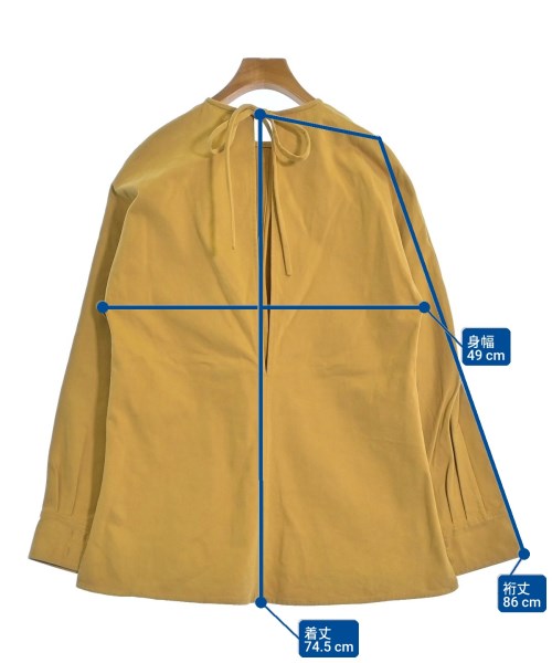 Acne Studios（アクネストゥディオズ）ブラウス 黄 サイズ:34(XS位) レディース/2200648265054