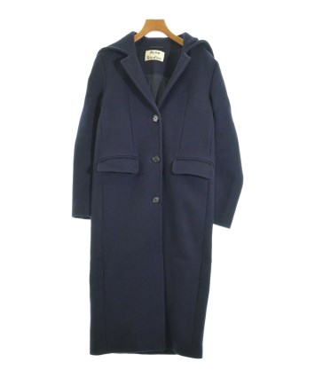 Acne Studios コート Acne Studios（アクネストゥディオズ）チェスターコート 紺 サイズ:34