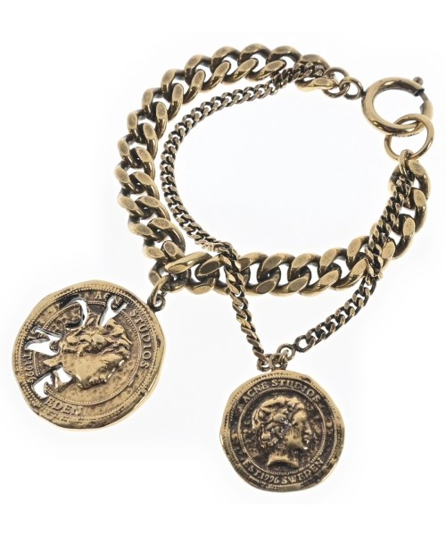 Acne Studios(アクネストゥディオズ)ブレスレット・バングル ゴールド サイズ:-/2200650214101