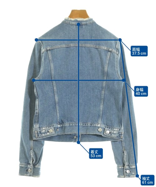 Acne Studios（アクネストゥディオズ）デニムジャケット 青 サイズ:36(S位) レディース/2200650470019