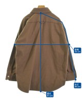 Acne Studios（アクネストゥディオズ）カジュアルシャツ 茶 サイズ:34(XS位) レディース/2200641912139