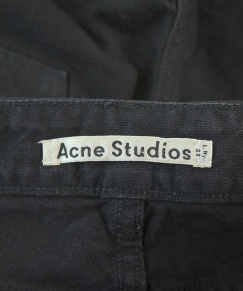 Acne Studios（アクネストゥディオズ）クロップドパンツ 黒 サイズ:34(XS位) レディース/2200637734097