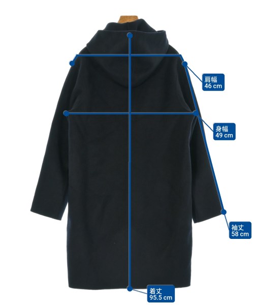 Acne Studios（アクネストゥディオズ）コート 紺 サイズ:36(S位) レディース/2200651947039