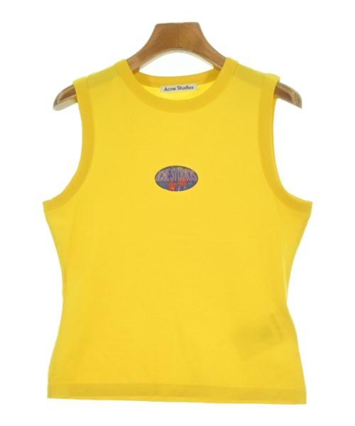 Acne Studios(アクネストゥディオズ)タンクトップ 黄 サイズ:S/2200652452365