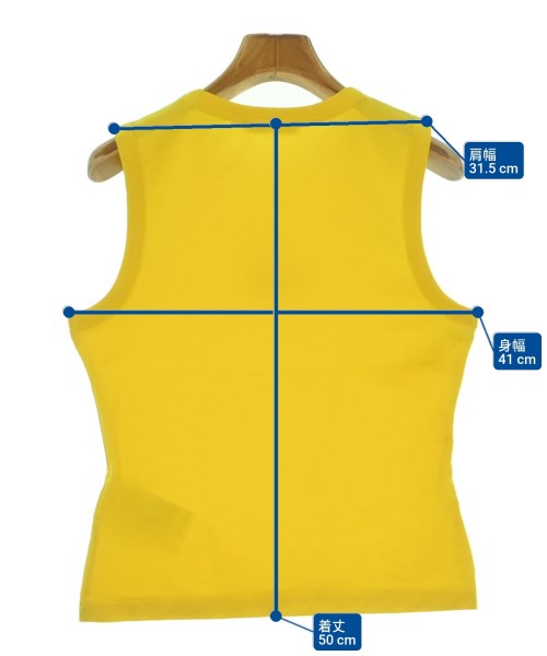 Acne Studios（アクネストゥディオズ）タンクトップ 黄 サイズ:S レディース/2200652452365