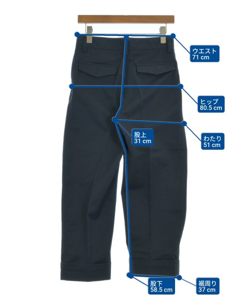 Acne Studios（アクネストゥディオズ）チノパン 紺 サイズ:34(XS位) レディース/2200645452105