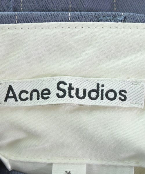 Acne Studios（アクネストゥディオズ）スラックス 青 サイズ:34(XS位) レディース/2200654398036