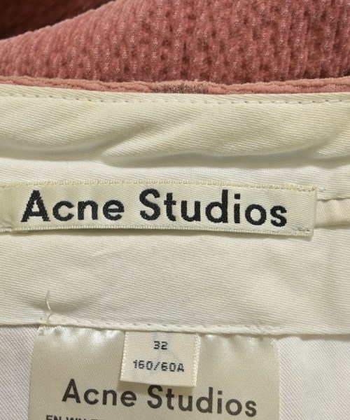 Acne Studios（アクネストゥディオズ）その他 ピンク サイズ:32(XXS位) レディース/2200654414033